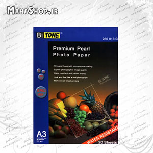 کاغذ گلاسه Premium Silky Photo Paper A3 260gr BITONE